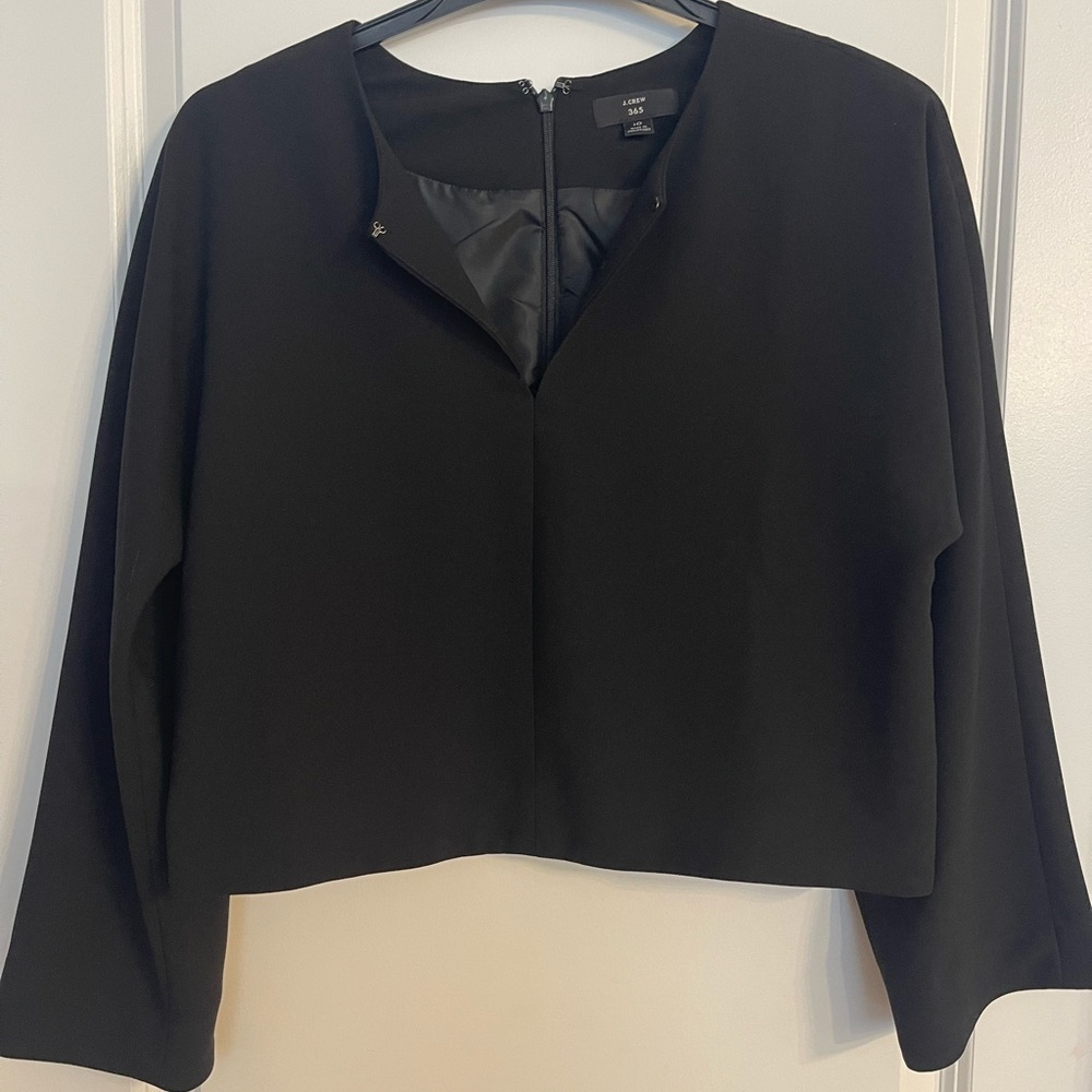 Black Jcrew Blouse